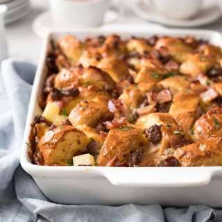 Sausage & Bacon Country Breakfast Casserole