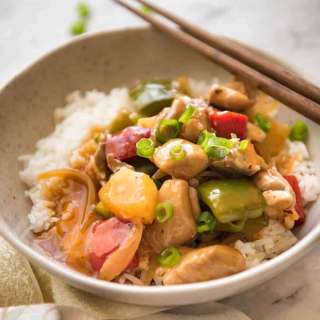 Sweet and Sour Chicken Stir Fry