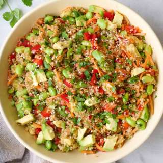 Quinoa Edamame Salad