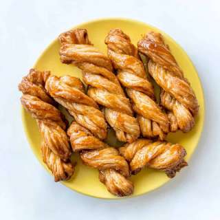 Filipino Pilipit (Traditional Twisted Sugar Pastry)