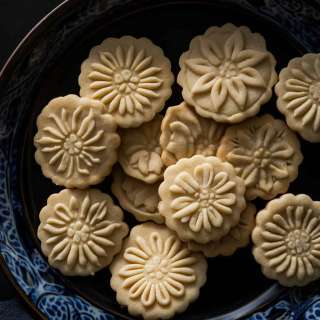 Traditional Filipino Uraro (Arrowroot) Cookies