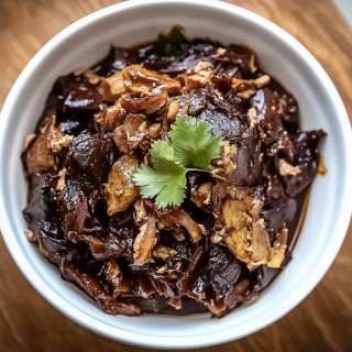Adobong Puso ng Saging (Filipino Banana Blossom Adobo)