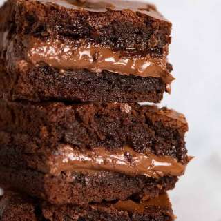 Outrageous Nutella Brownies