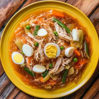 Sotanghon Guisado (Filipino Glass Noodle Stir-Fry)