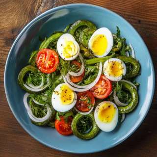 Ensaladang Pako (Filipino Fiddlehead Fern Salad) Recipe