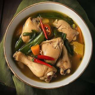 Authentic Sinigang na Manok (Filipino Sour Chicken Soup)