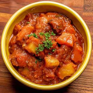 Vegan Filipino Kaldereta (Kalderetang Gulay)