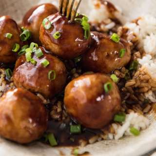 Teriyaki Chicken Meatballs