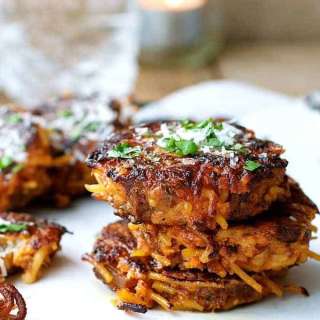 Leftover Pasta Fritters