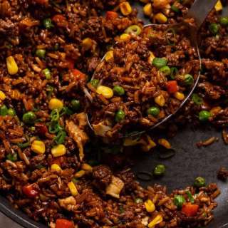 Beef fried rice