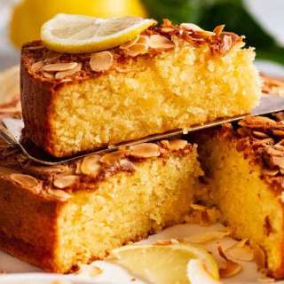 Easy Lemon Coconut Almond Cake