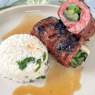Easy Beef Negimaki (Grilled Japanese Steak and Scallion Rolls)