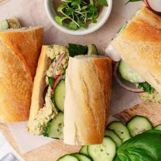 Vegan Sandwich Ideas: Chickpea Salad Sandwiches