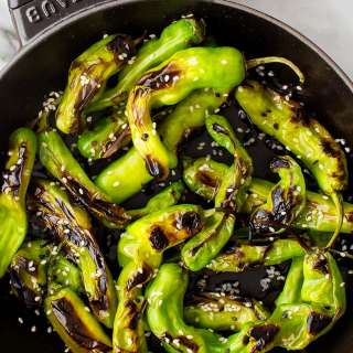Blistered Shishito Peppers