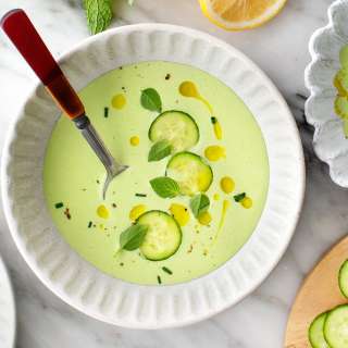 Cold Cucumber Soup