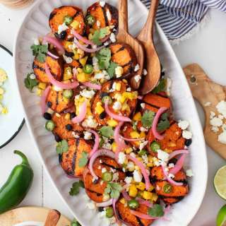 Smoky Sweet Potatoes with Black Beans & Corn