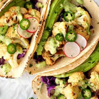 Roasted Cauliflower Tacos