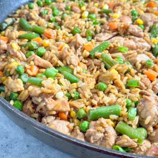 The Best Yakitori Chicken Fried Rice (Costco Favorite)