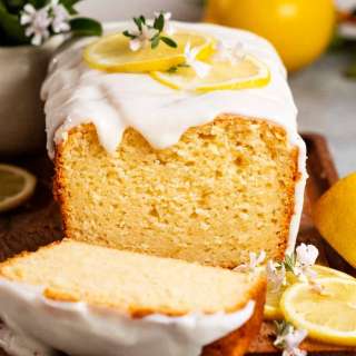 Glazed lemon loaf