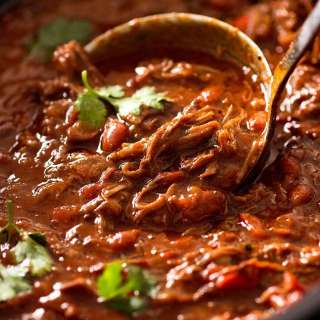 Shredded Beef Chili Con Carne