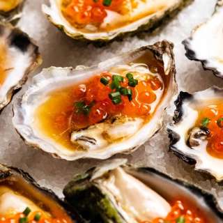Tetsuya's Oysters with Japanese Dressing