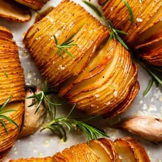 Hasselback potatoes