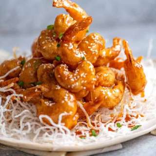 Honey Prawns - stays crispy for ages!