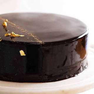 Chocolate Mirror Glaze