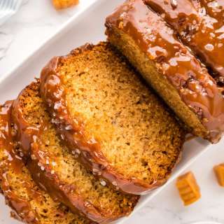 Salted Caramel Banana Bread
