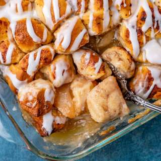 Cinnamon Rolls and Apple Pie Filling