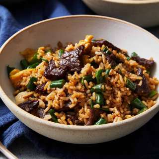 "Sizzling Beef" Steak Fried Rice