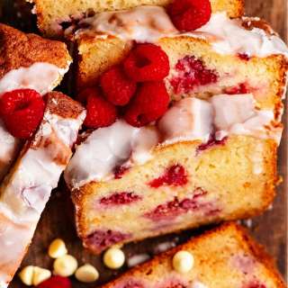 White Chocolate Raspberry Loaf