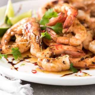 Asian Grilled Shrimp / Prawns