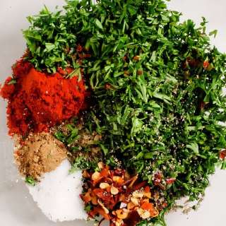Carrot Greens Chimichurri