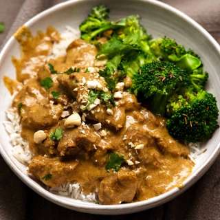Lamb korma curry