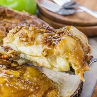 Upside Down Apple Dumpling Pie