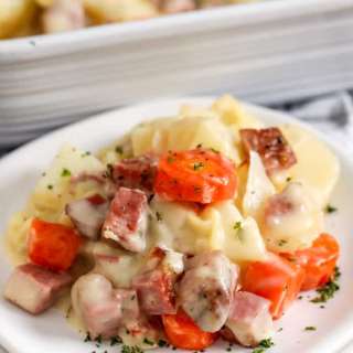 Corned Beef Casserole with Cabbage