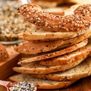 Homemade Bagel Chips