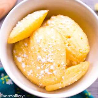 Lemon Madeleine Cookies