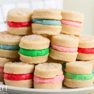 Vintage Cream Wafer Sandwich Cookies