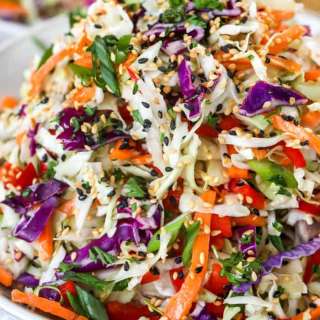Easy Asian Slaw
