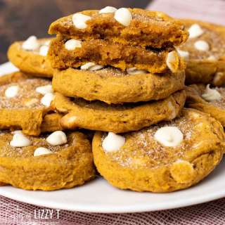 Pumpkin White Chocolate Chip Cookies