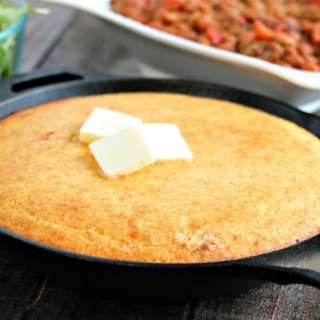 Skillet Cornbread Recipe + Video