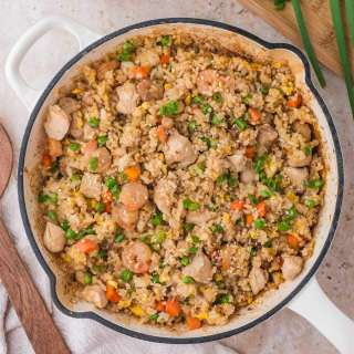Shrimp and Chicken Fried Rice