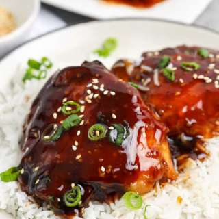 Honey Garlic Chicken Thighs