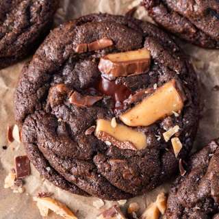 Coffee Toffee Cookies