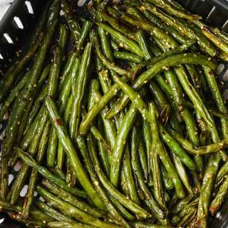 Sesame Air Fryer Green Beans