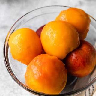 How to Peel Peaches (Easiest Method!)