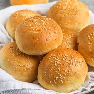 Homemade Hamburger Buns
