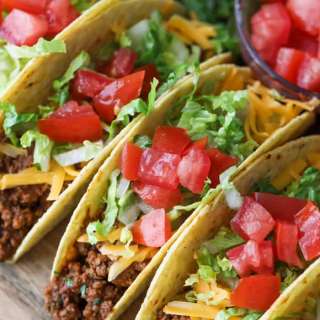 Easy Ground Beef Tacos